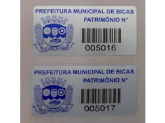 Etiquetas Adesivas em Filme Poliéster