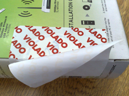 Lacres Adesivos de Segurança