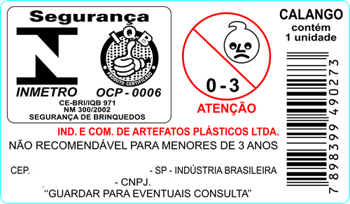 Adesivo para Brinquedos - FOTO 1