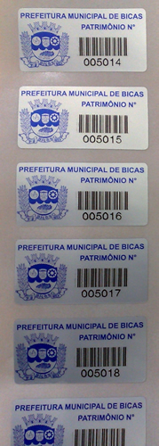 Rótulo Adesivo em Poliéster