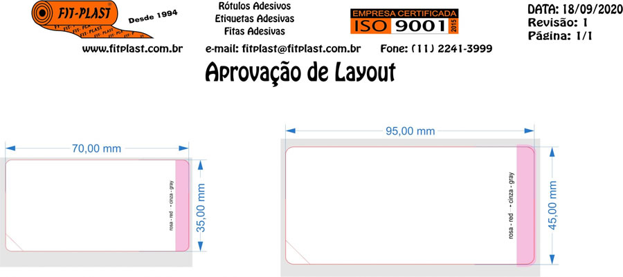 Etiqueta para Auto Clave :: Etiqueta adesiva para Autoclave - FOTO 1