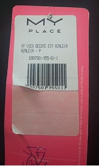 Etiqueta Couchê Duplo uso Adesiva - FOTO 1