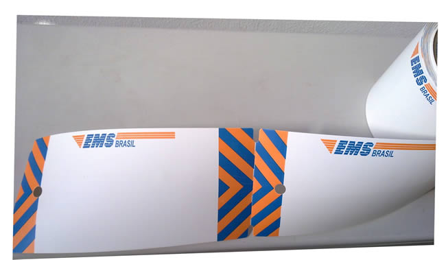 Etiqueta em Polietileno Auto Adesivo - FOTO 1