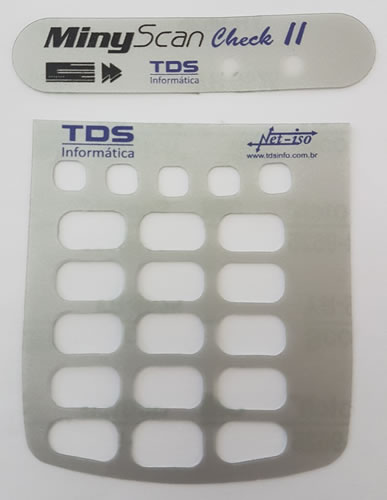 Etiquetas em Policarbonato Adesivo - FOTO 1