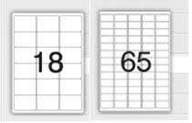 Etiquetas para Impressoras Laser e Jato de Tinta - FOTO 1