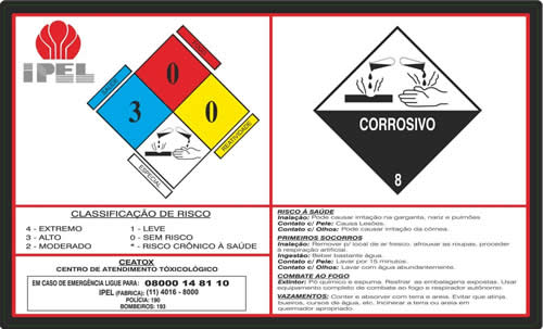 Rótulo Adesivo Em Poliestireno