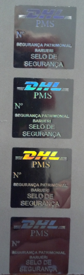 Lacre VOID Prata com Impressão Holográfica - FOTO 1