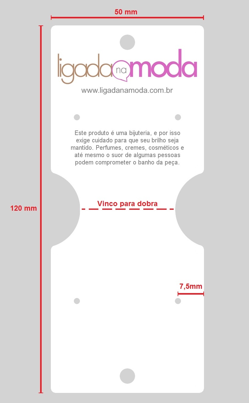 Tag para Roupas - FOTO 1