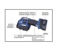 Aparelho automático de arqueação para fita PET e PP modelo 1316 Lacração com solda por fricção - FOTO 4