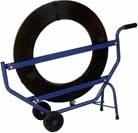 Desenrolador para fita de arquear de aço