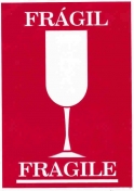 Etiqueta Adesiva Cuidados Frágil / Este Lado para Cima - FOTO 2