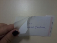 Etiqueta Couchê Duplo uso Adesiva - FOTO 6