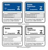 Etiqueta Selo Inmetro Compulsório - FOTO 3