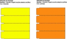 Etiquetas para Gôndola - FOTO 2