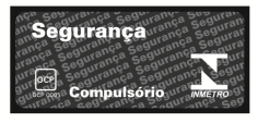 Etiqueta Selo Inmetro Compulsório
