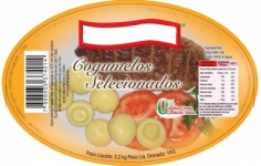 Etiquetas Adesivas para Produtos Alimentícios