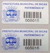 Etiqueta de Controle Patrimonial
