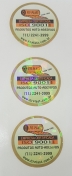 Etiqueta com Cobertura Holográfica