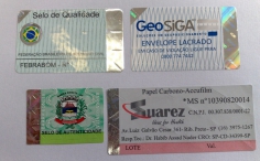 Etiquetas de Segurança Holográficas