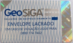 Lacre Holográfico Adesivo com Dados Variáveis