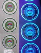 Selo de Segurança com Aplicação de Tinta Invisível - U.V.