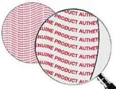 Selos de Segurança com Microletras - FOTO 2