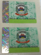 Etiquetas Adesivas de Segurança