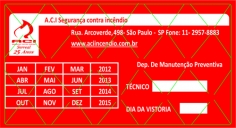 Lacre Adesivo para Hidrante