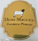 Rótulo Adesivo Metalizado Fundo Prata ou Dourado - FOTO 4
